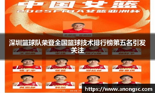 深圳篮球队荣登全国篮球技术排行榜第五名引发关注